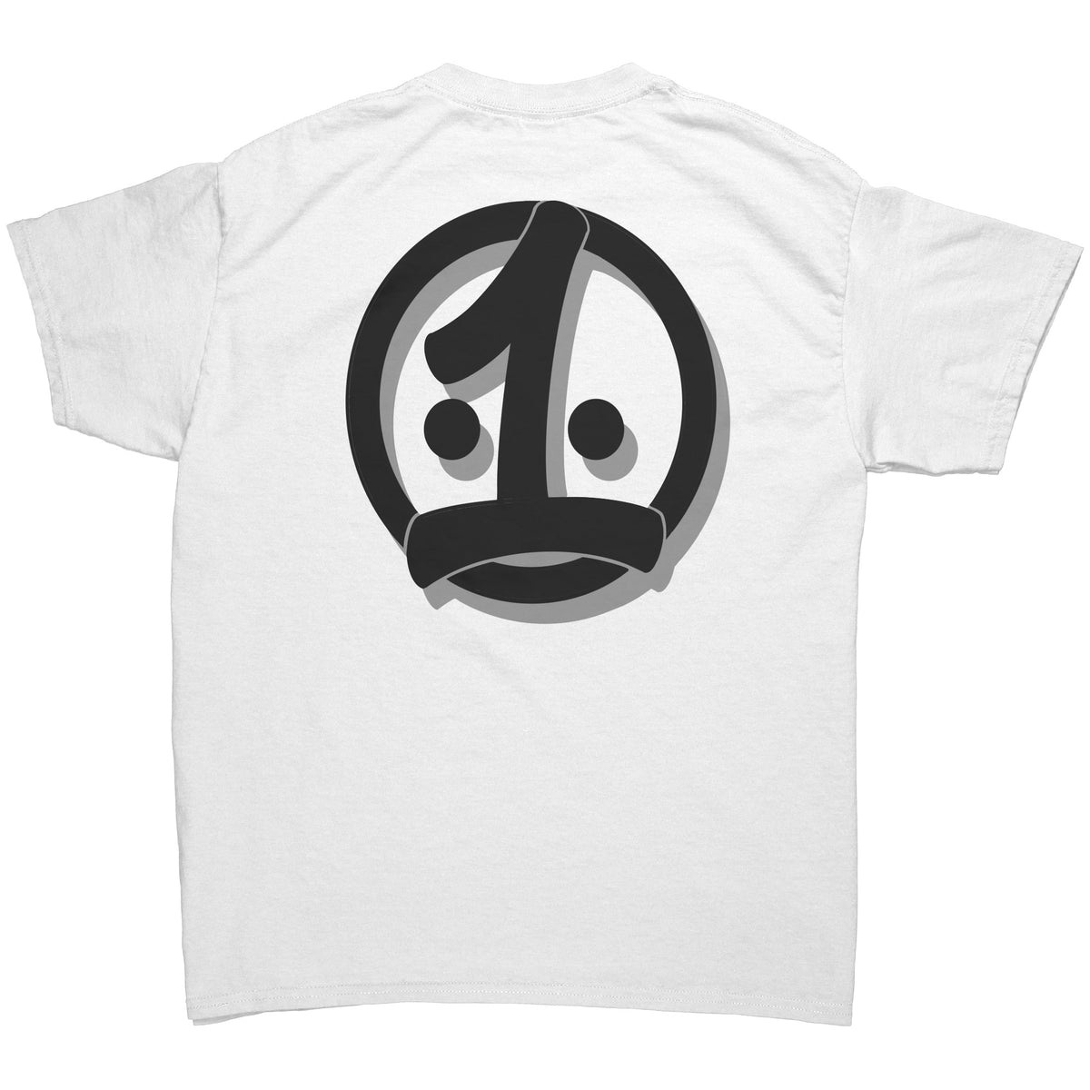 Solid black ONER short sleeve