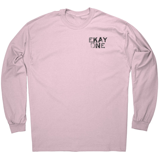 Solid black ONER long sleeve