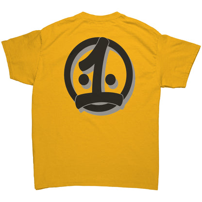 Solid black ONER short sleeve