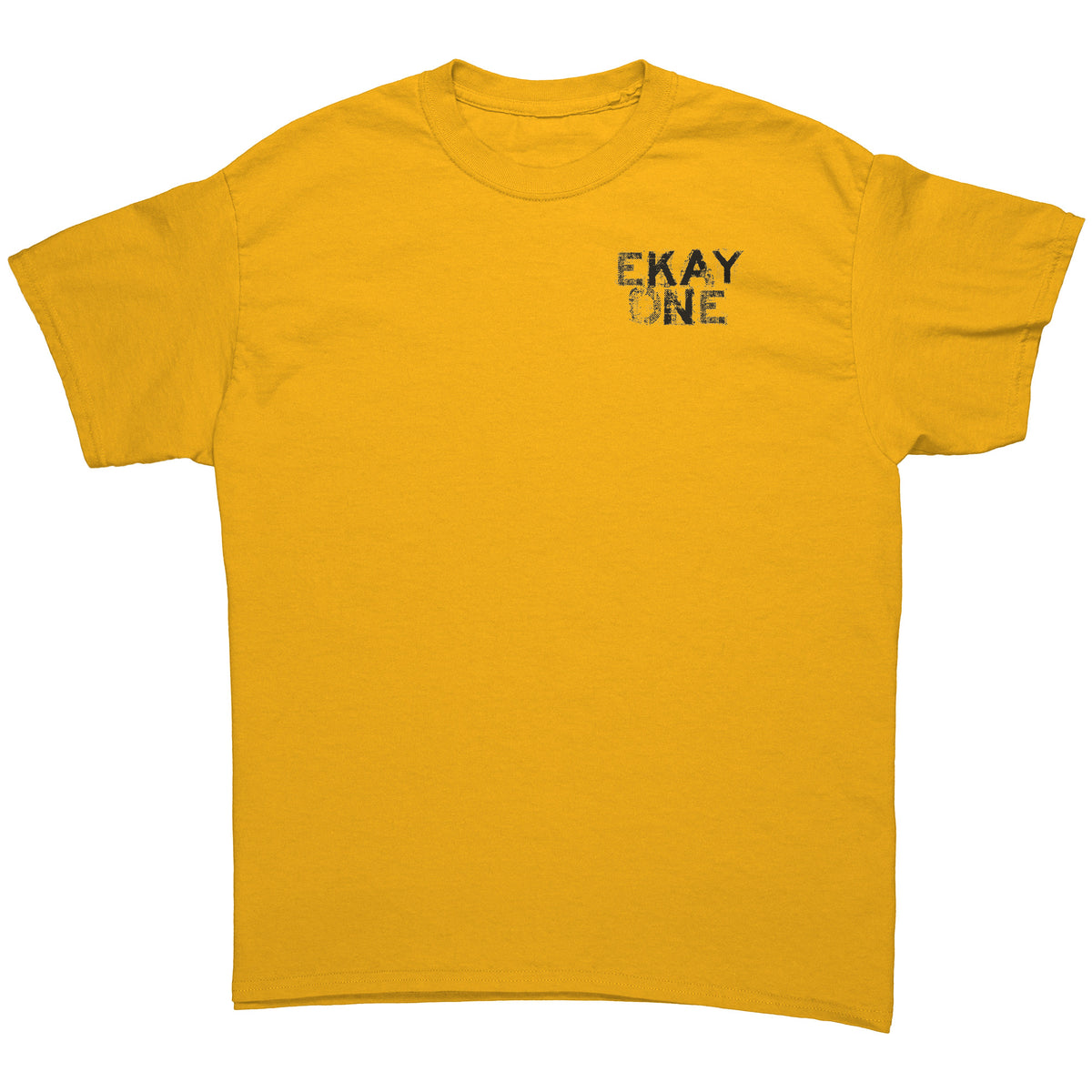 Solid black ONER short sleeve