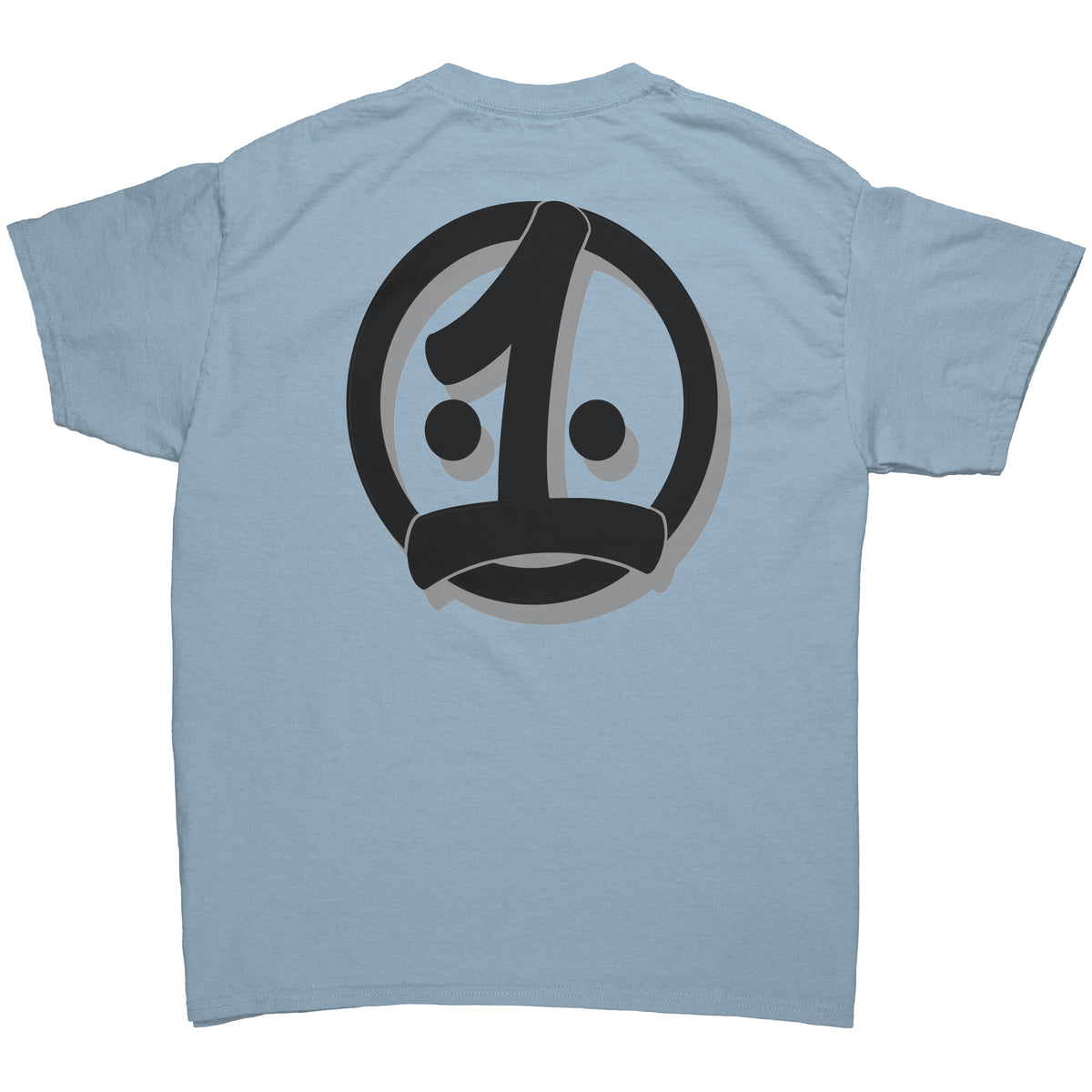 Solid black ONER short sleeve