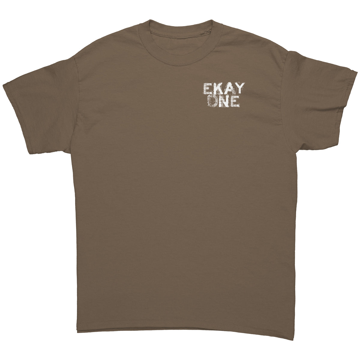 White ONER outline short sleeve