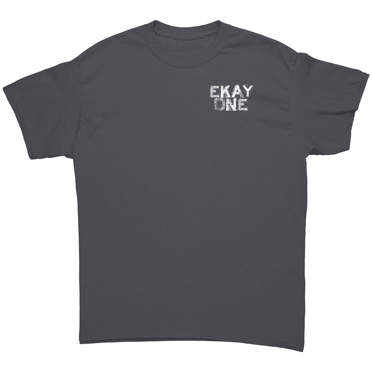 White ONER outline short sleeve