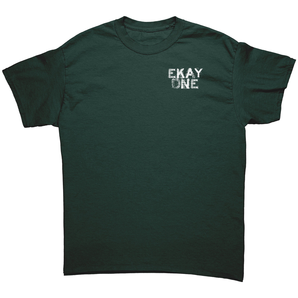 White ONER outline short sleeve