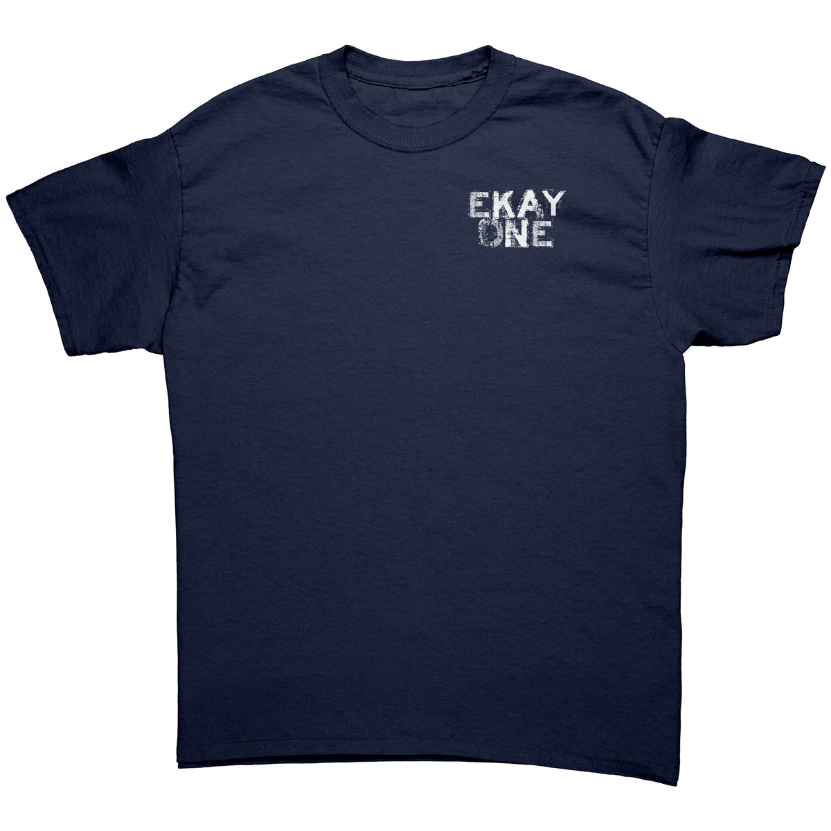 White ONER outline short sleeve